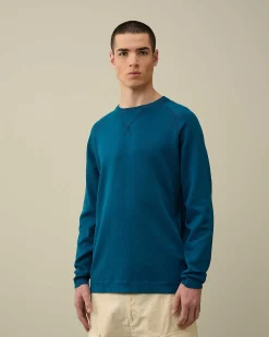 Light Terry Knitted Sweatshirt^C.P. Company Outlet