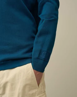 Light Terry Knitted Sweatshirt^C.P. Company Outlet