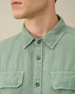 Linen Pocket Shirt^C.P. Company Store