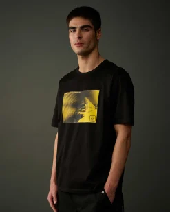 Metropolis Series Mercerized Jersey Graphic Metro T-Shirt^C.P. Company Sale