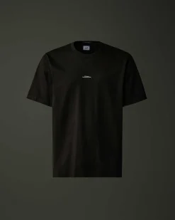 Metropolis Series Mercerized Jersey Logo Print T-Shirt^C.P. Company Best