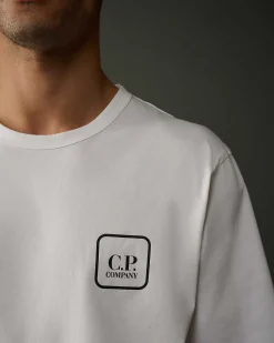 Metropolis Series Mercerized Jersey Logo Graphic T-Shirt^C.P. Company Hot