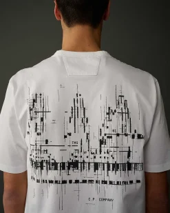 Metropolis Series Mercerized Jersey Logo Graphic T-Shirt^C.P. Company Hot