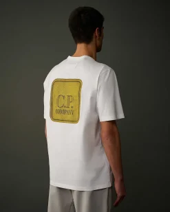 Metropolis Series Mercerized Jersey Graphic Badge T-Shirt^C.P. Company Best