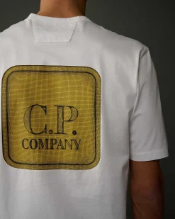 Metropolis Series Mercerized Jersey Graphic Badge T-Shirt^C.P. Company Best