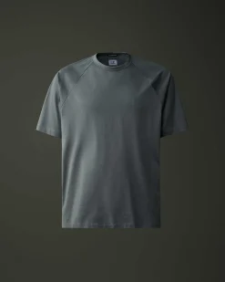 Metropolis Series Mercerized Jersey Logo T-Shirt^C.P. Company Cheap