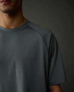 Metropolis Series Mercerized Jersey Logo T-Shirt^C.P. Company Cheap