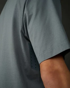 Metropolis Series Mercerized Jersey Logo T-Shirt^C.P. Company Cheap