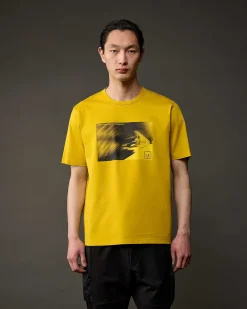 Metropolis Series Mercerized Jersey Graphic Metro T-Shirt^C.P. Company Online