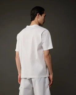 Metropolis Series Mercerized Jersey Urban Mobility T-Shirt^C.P. Company Best Sale