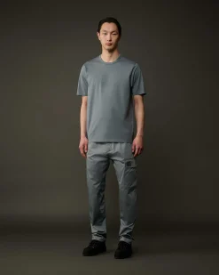 Metropolis Series Mercerized Jersey Logo Badge T-Shirt^C.P. Company Store