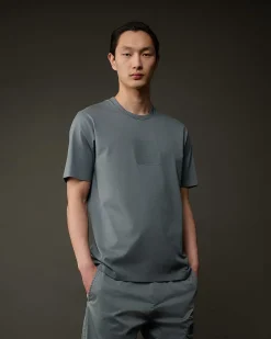 Metropolis Series Mercerized Jersey Logo Badge T-Shirt^C.P. Company Store