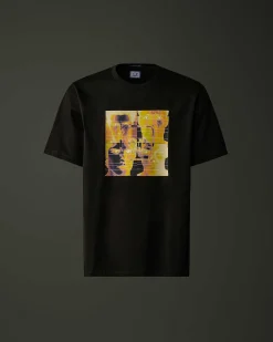 Metropolis Series Mercerized Jersey Graphic T-Shirt^C.P. Company Best