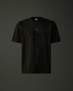 Metropolis Series Mercerized Jersey Pocket T-Shirt^C.P. Company Online