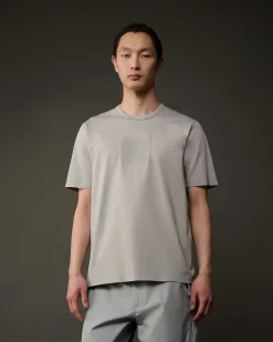 Metropolis Series Mercerized Jersey Logo Badge T-Shirt^C.P. Company Cheap