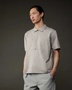 Metropolis Series Mercerized Jersey Polo Shirt^C.P. Company Shop