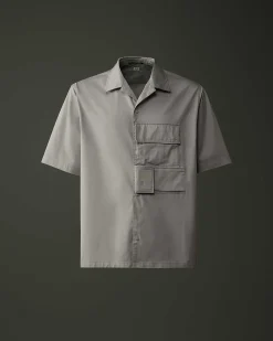 Metropolis Series Short Sleeved Gabardine Shirt^C.P. Company Discount