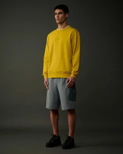 Metropolis Series Stretch Fleece Logo Sweatshirt^C.P. Company Sale