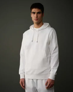 Metropolis Series Stretch Fleece Logo Hoodie^C.P. Company Best