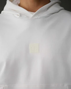 Metropolis Series Stretch Fleece Logo Hoodie^C.P. Company Best