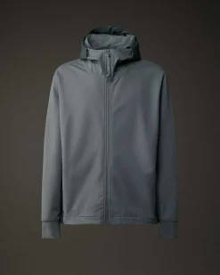 Metropolis Series Stretch Fleece Mixed Zipped Hoodie^C.P. Company Clearance