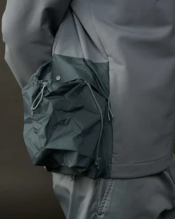 Metropolis Series Stretch Fleece Mixed Zipped Hoodie^C.P. Company Clearance