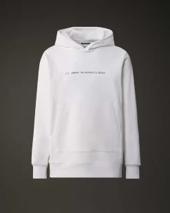 Metropolis Series Stretch Fleece Graphic Hoodie^C.P. Company Cheap