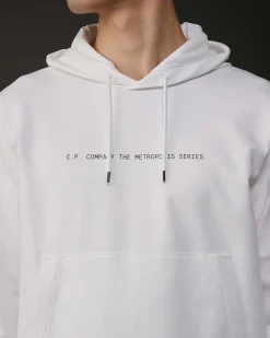 Metropolis Series Stretch Fleece Graphic Hoodie^C.P. Company Cheap
