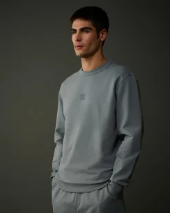 Metropolis Series Stretch Fleece Logo Sweatshirt^C.P. Company Flash Sale