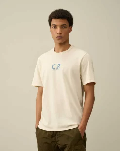 Natural Jersey T-Shirt^C.P. Company Fashion