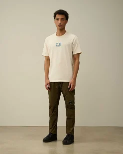 Natural Jersey T-Shirt^C.P. Company Fashion