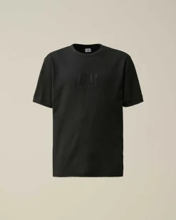 Piquet Waffle Logo T-Shirt^C.P. Company Discount