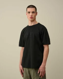 Piquet Waffle Logo T-Shirt^C.P. Company Discount