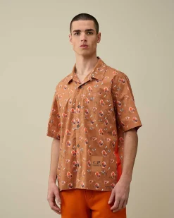 Popeline Sponged Print Shirt^C.P. Company Best