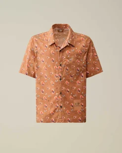Popeline Sponged Print Shirt^C.P. Company Best