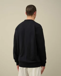 Sea Island Buttoned Cardigan^C.P. Company Shop