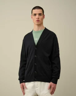 Sea Island Buttoned Cardigan^C.P. Company Shop