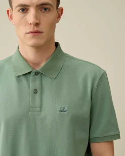 Stretch Piquet Regular Polo Shirt^C.P. Company Sale