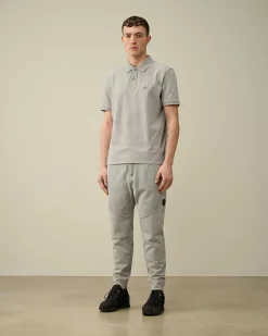 Stretch Piquet Regular Polo Shirt^C.P. Company Discount