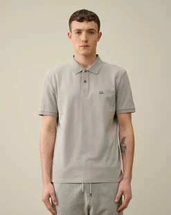 Stretch Piquet Regular Polo Shirt^C.P. Company Discount