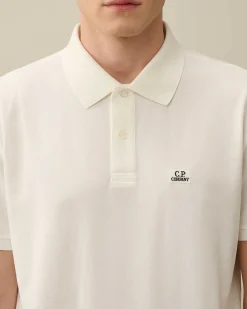 Stretch Piquet Regular Polo Shirt^C.P. Company New