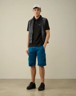 Stretch Piquet Regular Polo Shirt^C.P. Company Discount