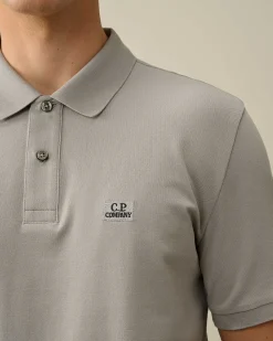Stretch Piquet Slim Polo Shirt^C.P. Company Best Sale