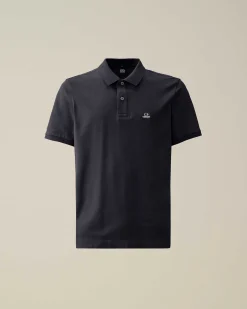 Stretch Piquet Slim Polo Shirt^C.P. Company Flash Sale