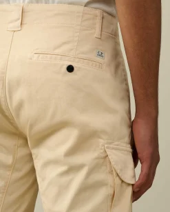 Stretch Sateen Cargo Shorts^C.P. Company Hot