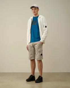 Stretch Sateen Cargo Shorts^C.P. Company Best