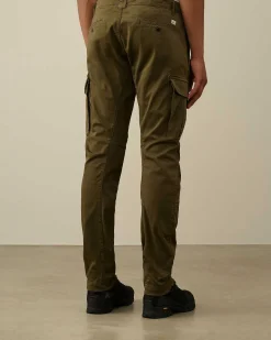 Stretch Sateen Ergonomic Lens Cargo Pants^C.P. Company Sale
