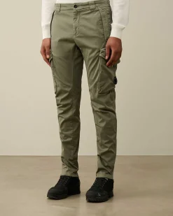 Stretch Sateen Ergonomic Lens Utility Pants^C.P. Company Clearance