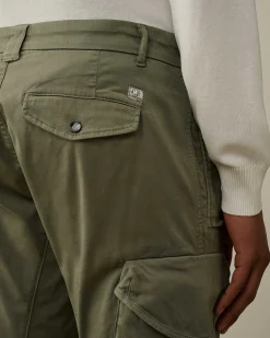 Stretch Sateen Ergonomic Lens Utility Pants^C.P. Company Clearance