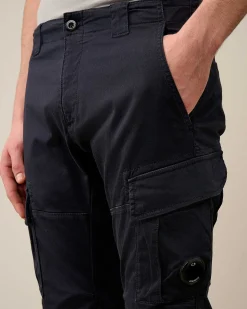 Stretch Sateen Ergonomic Lens Cargo Pants^C.P. Company Fashion